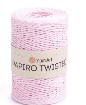Рафія Papiro Twisted YarnArt-1318 ніжно-рожевий, фото 1