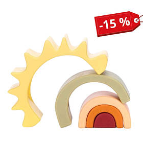 Силіконовий сортер FreeON сонце, yellow