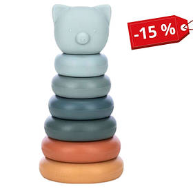 Силіконовий сортер FreeON Вежа ведмедик, multicolour