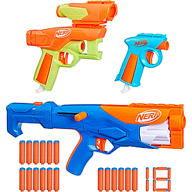 Набір з 3-х іграшкових бластерів Nerf Gear Up Pack