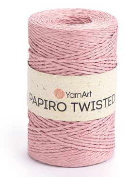 Рафія Papiro Twisted YarnArt-1326 пудра, фото 1