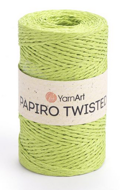 Рафія Papiro Twisted YarnArt-1327 салат, фото 1