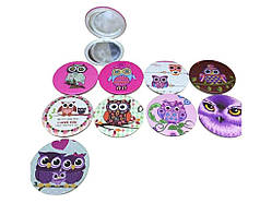 Дзеркало косметичне металева оправа на магніті арт. Н-31 ТМ Китай