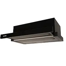 Витяжка кухонна телескопічна GARDA 60 BK (700) LED 2S