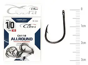 Гачок Cobra ALLROUND (сер.CA118) 10шт, розмір 10