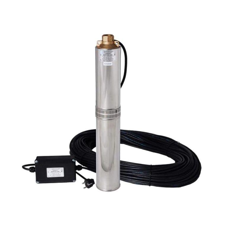 Насос глибинний Водолій БЦПЕ 0,5-50У (970Вт, кабель 32м, напір mах 71м) (БЦПЭ 0,5-50У), фото 1