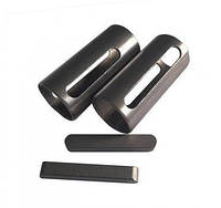 Перехідна втулка на вал з 22 мм на 24 мм під шпонку (сталь) (22/24ст)