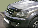 Мухобойка, дефлектор капота Kia Sorento 2003-2009 (EGR/Австралія), фото 2