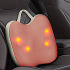 Масажна подушка з підігрівом, від USB, TS-5529 / Електромасажер для спини та шиї / Роликовий масажер, фото 3