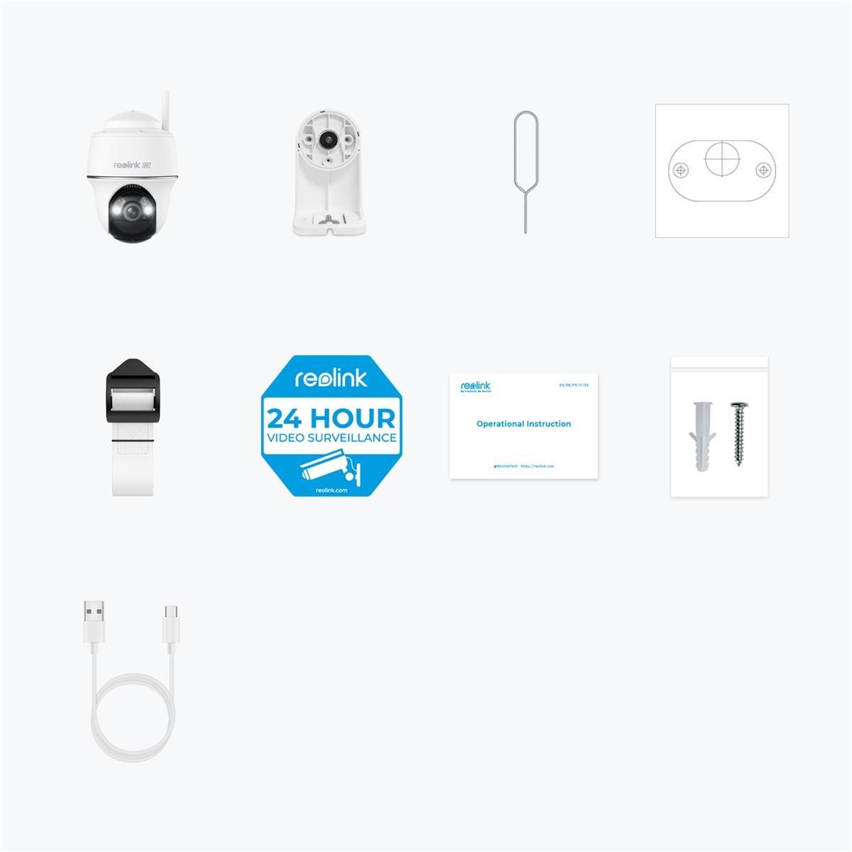 IP камера Reolink Argus Series B440 (Argus PT Ultra) ( white ) DS, фото 1