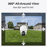 IP камера Reolink Argus Series B440 (Argus PT Ultra) ( white ) DS, фото 4