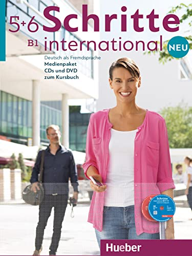 Schritte international Neu Medienpaket zu Band 5 und 6 (5 Audio-CDs und 1 DVD zum Kursbuch) (медіа пакет)
