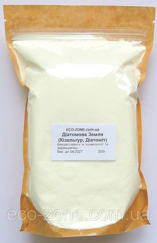 Діатоміт органичний (Кізельгур), 200г. Термін до 04/2027