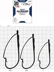Гачок Cobra ALLROUND (сер.CA127) 3шт, розмір 1