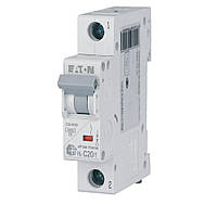 Автоматичний вимикач 1-полюсний HL-C20/1 4,5 кА 20 А Eaton Moeller