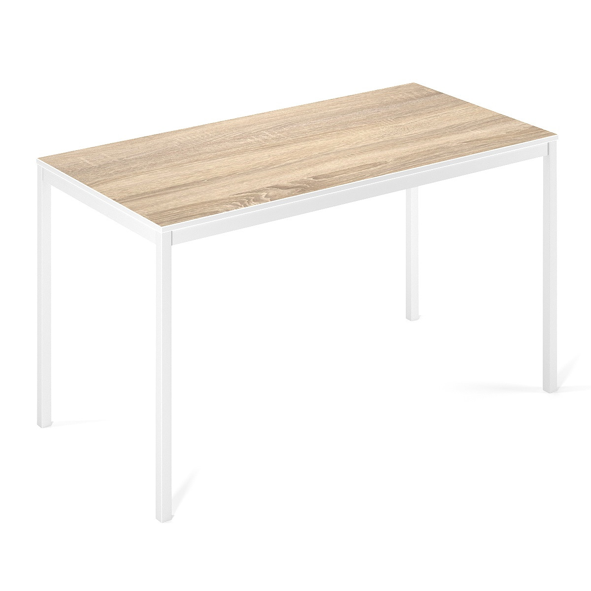 Письмовий стіл Art in Head Brevity Loft standart 1400х750х670 Дуб сонома/Білий метал (TB04130000010)