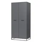 Шафа Art in Head Ascet 900x2000x590 Графіт (AS16070000030)