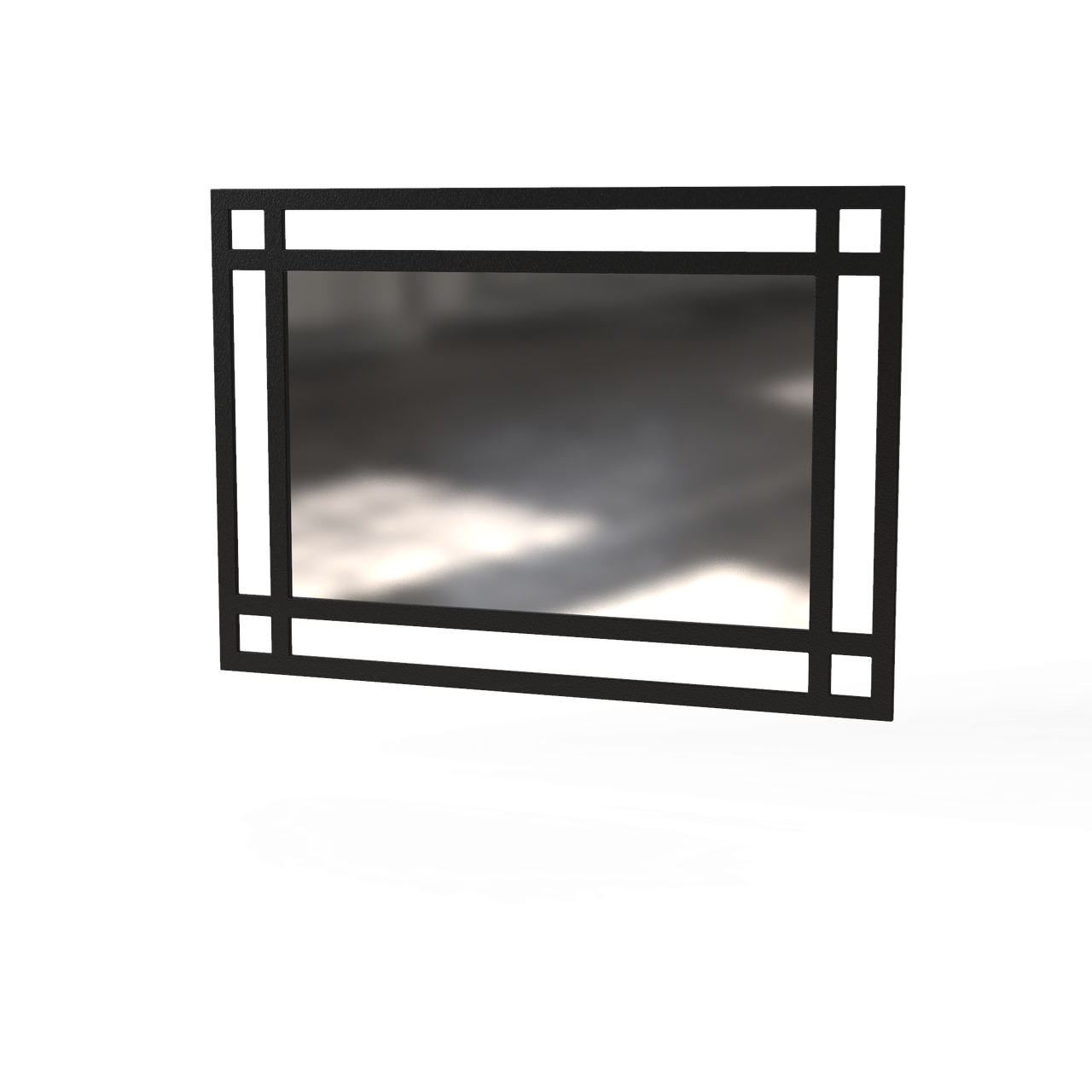 Дзеркало Art in Head Ascet 1000x700x20 Чорний металевий каркас (AS02000000030)