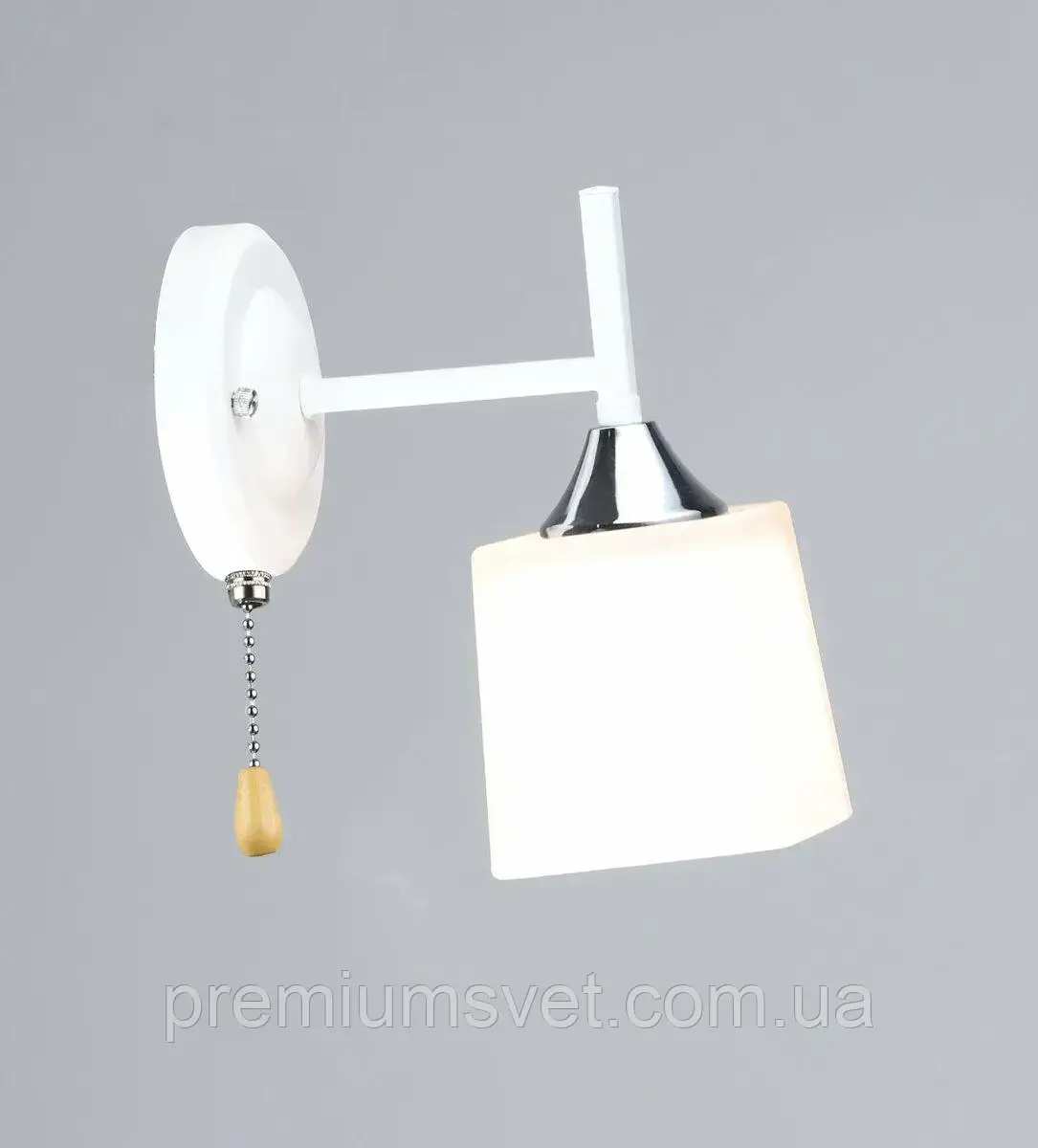 Бра 6646/1W WT+CR ВN, фото 1
