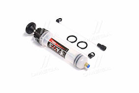 Шприц прозорий для відкачування технічних рідин і олії 200 мл (AXXIS) ax-941