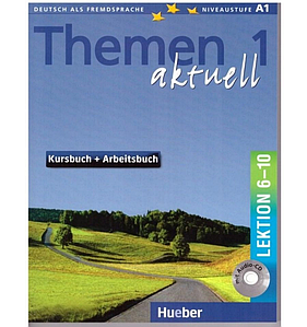 Themen aktuell 1 Kursbuch + Arbeitsbuch mit integrierter Audio-CD, Lektion 6-10 (комплект)