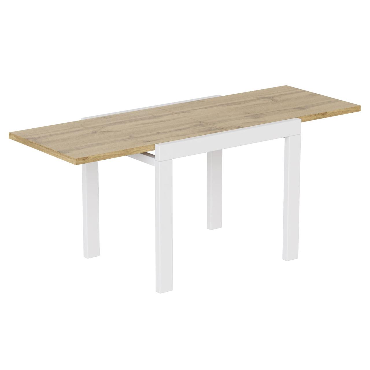 Стіл-трансформер Art in Head Kors 680x760x890 Дуб крафт золотий/Білий (TB17120000100)