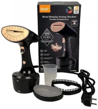 Відпарювач ручний RAF R.1285B 1600W, фото 1