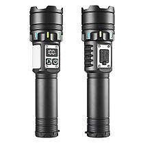 Ліхтар NIGHT VISION FLUORESCENCE CB-A282-TG+COB, Li-Ion акум., power bank, ЗУ Type-C, магніт, zoom, Box, фото 4