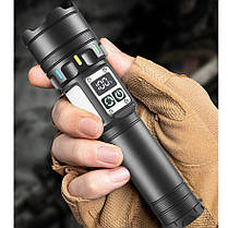 Ліхтар NIGHT VISION FLUORESCENCE CB-A282-TG+COB, Li-Ion акум., power bank, ЗУ Type-C, магніт, zoom, Box, фото 6