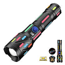 Фонарь NIGHT VISION FLUORESCENCE CB-G706-TG, 1x26650, power bank, ЗУ Type-C, zoom, Box, фото 6