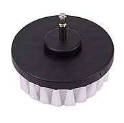 Щітка для хімчистки (насадка на шуруповерт) діаметр 10 см