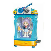 Дитячий конструктор Дівчинка з кімнатою Bambi 34011 з аксесуарами Співоча