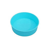 Форма для випікання силіконова 20 см STENSON MH-3032 бірюзова