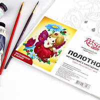 Полотно на картоні з КОНТУРОМ, бавовна