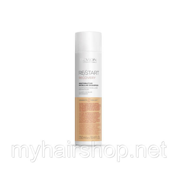 Відновлюючий міцелярний шампунь REVLON RESTART RECOVERY 250 мл