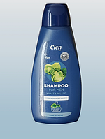 Чоловічий шампунь для схильних до  жирності волосся з хмелем Cien For Men  Shampon  500 мл