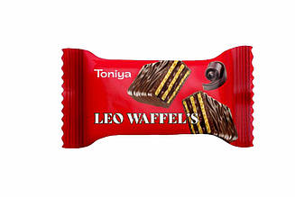 Вафельні цукерки LEO WAFFEL’S з шоколадом 2кг ТМ TONIYA