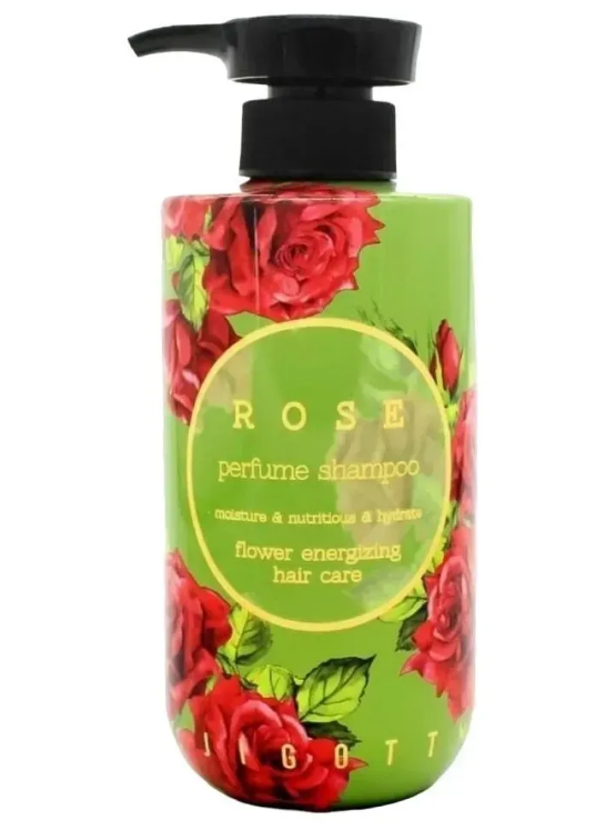Парфумований шампунь для волосся Роза Jigott Rose Perfume Shampoo 500ml, фото 1