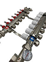 Колектор для теплої підлоги POLMARK 2 контури без насоса, фото 3