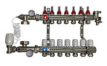 Колектор для теплої підлоги POLMARK 2 контури без насоса, фото 5