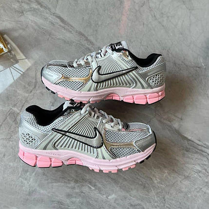 Жіночі кросівки Nike Zoom Vomero 5 Pink Foam Black Найк Зум Вомеро 5 рожеві шкіра сітка демісезон, фото 1