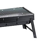 Мангал переносний складаний з решіткою 43×30×23.5 см, фото 6