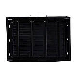 Мангал переносний складаний з решіткою 43×30×23.5 см, фото 8