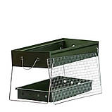 Мангал портативний складаний 51.5×23×25 см з ґратами, фото 3