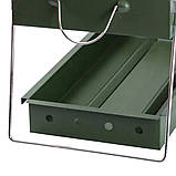 Мангал портативний складаний 51.5×23×25 см з ґратами, фото 5