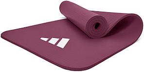 Килимок для фітнесу Adidas Fitness Mat бордовий Уні 183 х 61 х 1 см