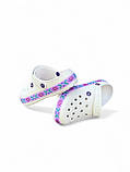 Крокси сабо жіночі із піни EVA Dago 423 Білі, фото 3