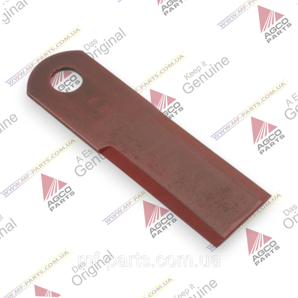 D49080066 ніж соломоподрібнювача прямий (20х4х50х175), AGV (EU), комбайн Massey Ferguson