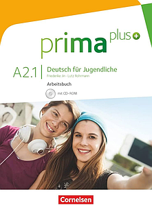 Prima plus A2/1 Arbeitsbuch mit CD-ROM (робочий зошит)