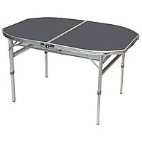 Стіл Bo-Camp Case Model Oval 120x80 cm Grey (1404415)